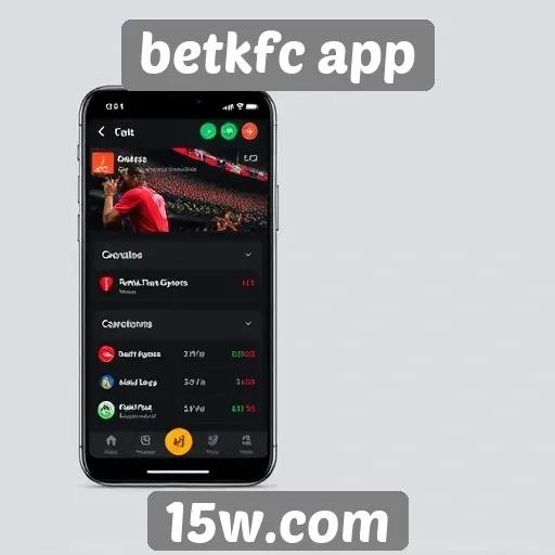 Exploração da interface do usuário no betkfc app